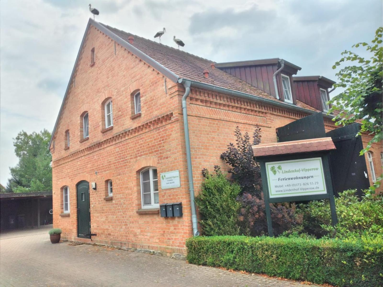 Lindenhof, Wohnung 1, Giebel Vipperow Luaran gambar